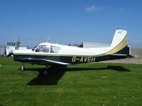 G-AVEH @ EGCL - SIAI-Marchetti S.205 20/R based at Fenland - by Simon Palmer