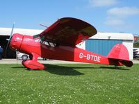 G-BTDE @ EGCL - Rare Cessna C-165 at Fenland - by Simon Palmer