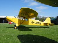 G-CUBW @ EGCL - Wag-Aero Acro Trainer, part of the Hinton contingent at Fenland - by Simon Palmer
