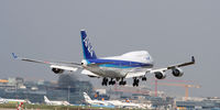 JA8097 @ EDDF - ANA All Nippon Airways Boeing 747-400 - by Sylvia K.
