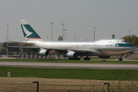 B-HUO @ EGCC - Cathay Pacific Cargo - by Chris Hall