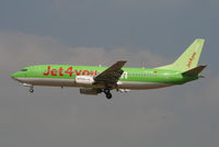 OO-JAM @ EBBR - flight JAF1854 is descending to rwy 25L - by Daniel Vanderauwera