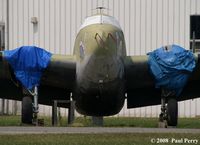 N30N @ PVG - Still being worked on.  Would love to see her back in the air - by Paul Perry