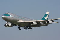 B-HUO @ EGCC - Cathay Pacific Cargo - by Chris Hall