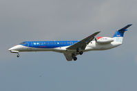 G-RJXR @ EGLL - BMI Embraer on approach to Heathrow - by Terry Fletcher
