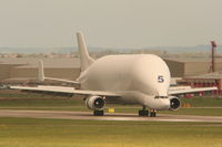 F-GSTF @ EGNR - Airbus Transport International - by Chris Hall