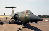 104826 @ EGQS - CF-104 Starfighter of 439 Squadron Canadian Armed Forces at the 1977 RAF Lossiemouth Open Day. - by Peter Nicholson