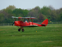 G-AFWI @ EGSC - Landing at Cambridge - by Andy Parsons