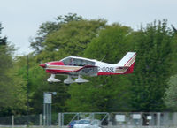 G-GOSL @ EGSC - Landing at Cambridge - by Andy Parsons