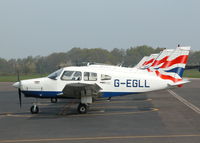 G-EGLL @ EGTB - CHEROKEE OF THE AIRWAYS AERO ASSN. - by BIKE PILOT