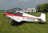G-AVOA - Visitor to Tibenham - by keith sowter