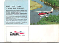 N1596F - From 1967 Cessna Sales Brochure. - by Ed Wells