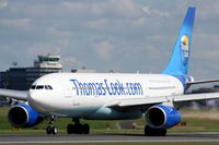 G-MDBD @ EGCC - Thomas Cook - by Chris Hall