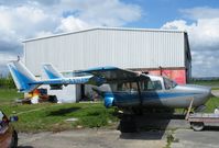 G-AXHA - Cessna 337 stored at Little Staughton - by Simon Palmer