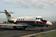 XS732 @ EGQS - Dominie T.1 of 6 Flying Training School at the 1977 RAF Lossiemouth Open Day. - by Peter Nicholson