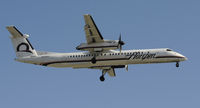 N408QX @ KLAX - Landing 24R at LAX - by Todd Royer