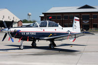 05-3811 @ LFI - USAF 2005 Raytheon Aircraft Co T-6A Texan II 05-3811 on static display at Airpower Over Hampton Roads 2009. - by Dean Heald