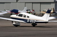 G-BSIZ @ EGGP - privately owned - by Chris Hall