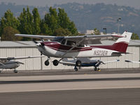 N523ER @ KSMO - N523ER arriving on RWY 21 - by Torsten Hoff