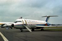 G-ASYD @ FAB - BAC's Series 670 development aircraft at the 1978 Farnborough Airshow. - by Peter Nicholson