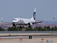 N568AS @ KLAS - Alaska Airlines / 2007 Boeing 737-890 - by Brad Campbell