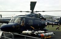 XZ248 @ FAB - Lynx HAS.2 complete with 4 Skua missiles on display at the 1978 Farnborough Airshow. - by Peter Nicholson