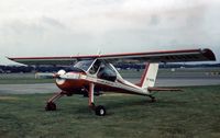 SP-WHN @ FAB - PZL-104 Wilga 35 on display at the 1978 Farnborough Airshow. - by Peter Nicholson