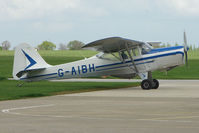 G-AIBH @ EGBK - Auster at Sywell in May 2009 - by Terry Fletcher