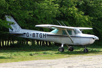 G-BTGH @ EGBM - Cessna 152 at Tatenhill - by Terry Fletcher