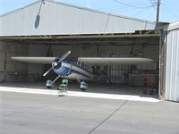 N95U @ SZP - 1951 Cessna 195A BUSINESSLINER, Jacobs R755A-2  275 Hp, in hangar - by Doug Robertson