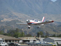 N110AM @ SZP - 1996 Moravan Zlin 242L, Lycoming AEIO-360-B 200 Hp, takeoff climb Rwy 22 - by Doug Robertson