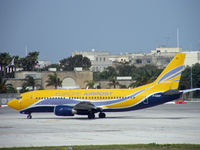 F-GIXF @ LMML - Boeing 737-3B3/Europe Air Post/Luqa,Malta International - by Ian Woodcock