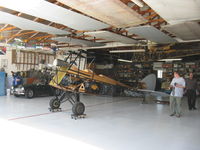 N1510V @ SZP - DeHavilland DH.60 GIPSY MOTH metal fuselage version under reconstruction, in the David Watson Aviation Museum of Santa Paula hangar. - by Doug Robertson