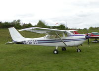 G-BFSS @ EGHP - UNUSUAL COLOR ON THIS CESSNA - by BIKE PILOT