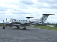 G-SYGA @ EGTF - Super King Air based at Fairoaks - by Simon Palmer