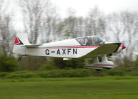 G-AXFN @ EGHP - FOX NOVEMBER JUST OF OFF RWY 26 - by BIKE PILOT