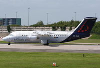 OO-DJQ @ EGCC - Brussels Airlines - by Chris Hall