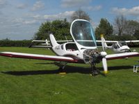 G-CZSC - Engine testing whilst working towards its first flight at Priory FArm - by keith sowter