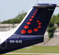 OO-DJQ @ EGCC - Brussels Airlines - by Chris Hall