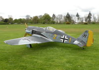 G-SYFW @ EGHP - CONVINCING SCALE REPLICA OF THE FW 190 - by BIKE PILOT