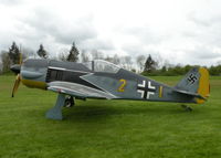 G-SYFW @ EGHP - NICE TO SEE THIS FW 190 REPLICA - by BIKE PILOT
