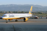 D-ABON @ LEPA - turning into its stand at PMI - by FBE