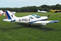 G-FELX - Attending the Annual Wings and Wheels event at Henham Park Suffolk - by keith sowter