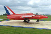 XP502 @ EGBP - Gnat preserved at Kemble - by Terry Fletcher