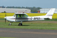 G-BPEO @ EGBW - Cessna 152 at Wellesbourne - by Terry Fletcher