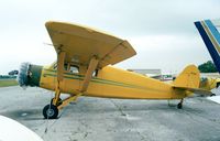 N11168 @ KISM - Stinson JR. S at Kissimmee airport, close to the Flying Tigers Aircraft Museum