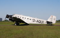 D-CDLH @ EDAD - Historical JU 52 D-AQUI on a further visit in her home town - by Holger Zengler