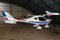 G-LEGY @ EGCB - Sports aircraft at City Airport Manchester (Barton) - by Terry Fletcher
