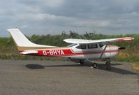 G-BHYA @ EGSV - Awaiting a respray - by keith sowter