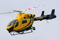 G-GMPX @ EGCB - Greater Manchester Police helicopter at the Barton Fly-in and Open Day - by Chris Hall